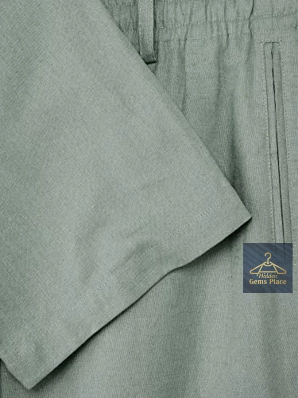 Premium Linen Pants Wrinkle Resistant Flat Front Classic Slacks